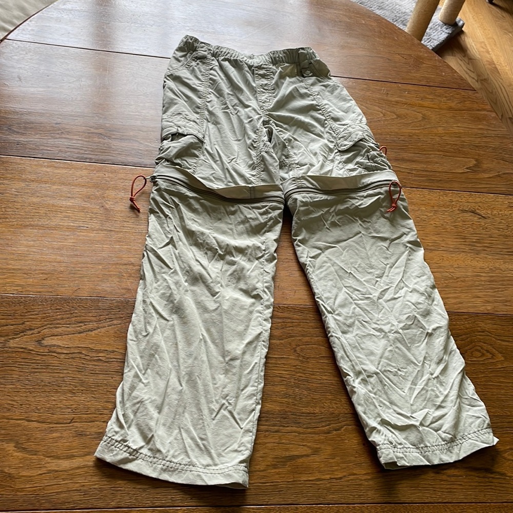 Kids Convertible Hiking Pants Columbia Khaki